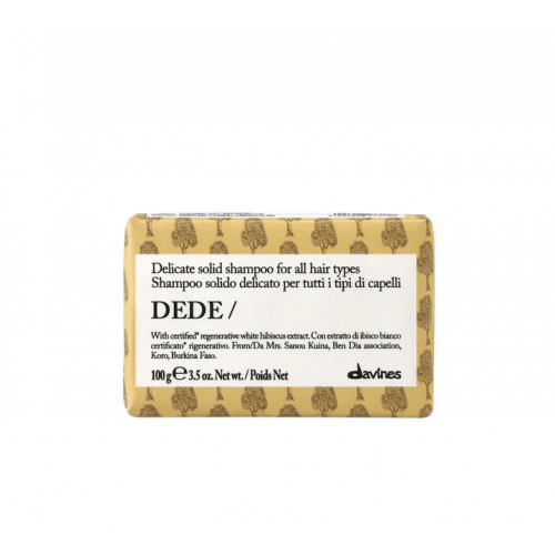 Davines DEDE Shampoo Bar Kasdienis kietasis šampūnas 100g
