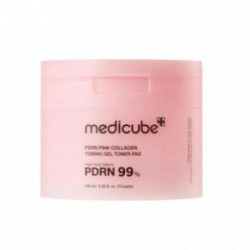 Medicube PDRN Pink Collagen Toning Gel Toner Pad Veido padeliai 70 vnt.