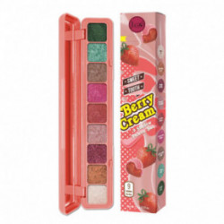 J.Cat Beauty Sweet Tooth 9 Shadow Palette Bar Akių šešėlių paletė Berry Cream