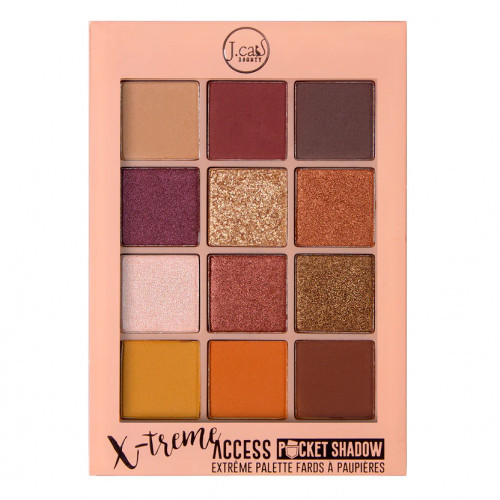 J.Cat Beauty X-Treme Access Pocket Shadow Akių šešėlių paletė 102 Walk of Stardom