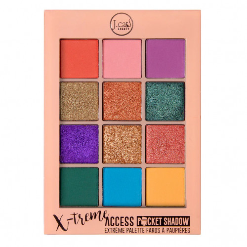 J.Cat Beauty X-Treme Access Pocket Shadow Akių šešėlių paletė 102 Walk of Stardom