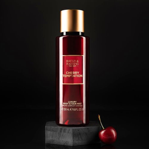 Baylis & Harding The Edit Cherry Temptation Body & Hair Mist Plaukų ir kūno dulksna 250ml