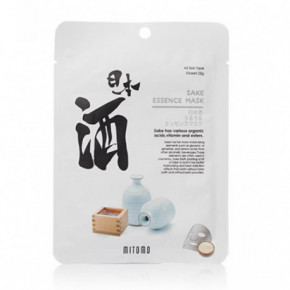 Mitomo Sake Essence Face Mask Veido kaukė su sakės esencija 26g