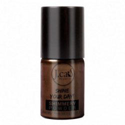 J.Cat Beauty Shine Your Day! Shimmery Powder Spindinti biri pudra Dark Wood