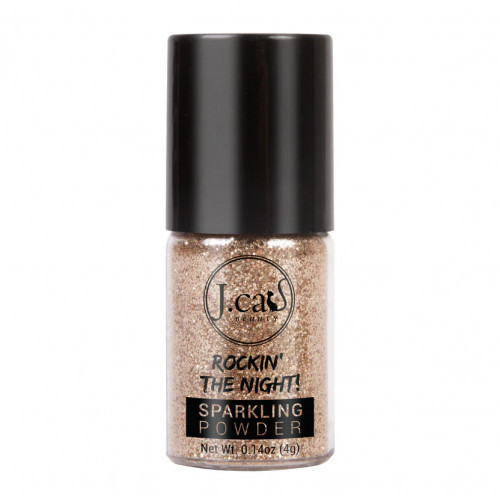 J.Cat Beauty Rockin' The Night! Sparkling Powder Blizgučiai 207 Tangerine