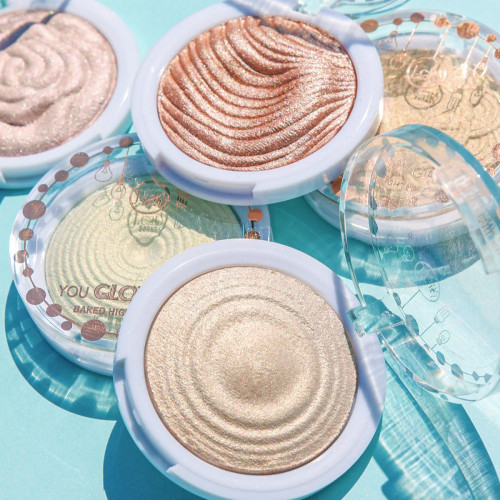 J.Cat Beauty You Glow Girl Baked Highlighter Švytėjimo suteikianti priemonė 101 White Goddess