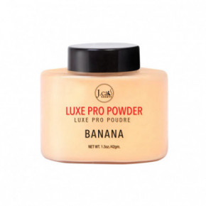 J.Cat Beauty Luxe Pro Powder Grimu fiksējošs pūderis Banana