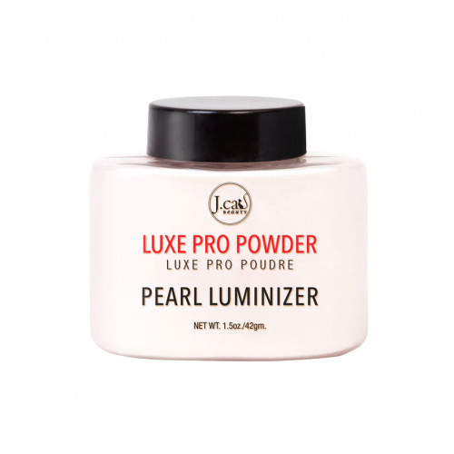 J.Cat Beauty Luxe Pro Powder Makiažą fiksuojanti pudra Banana