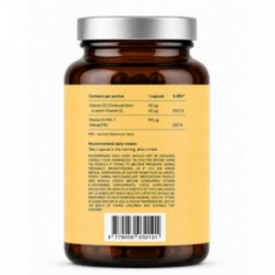Aurio Food Supplement Vitamin D3+K2 Maisto papildas vitaminas D 120 kapsulių
