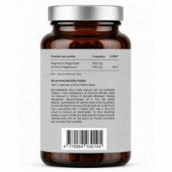 Aurio Food Supplement Magnesium Bisglycinate 300 mg Maisto papildas magnio bisglicinatas 120 kapsulių