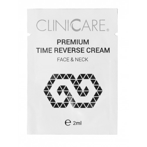 Cliniccare Premium Time Reverse Cream Face & Neck Priešraukšlinis stangrinamasis kremas 30ml