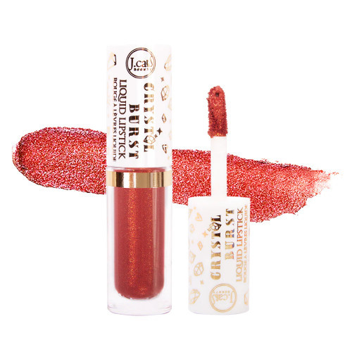 J.Cat Beauty Crystal Burst Liquid Lipstick Skystas lūpdažis 0.8g