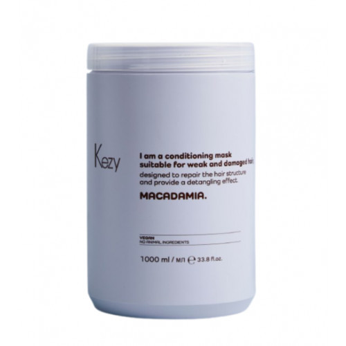 Kezy Macadamia Restorative and Nourishing Mask Atkuriamoji ir maitinamoji kaukė 250ml