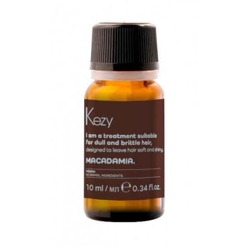 Kezy Macadamia Hair Oil Maitinantis aliejus plaukams 10ml