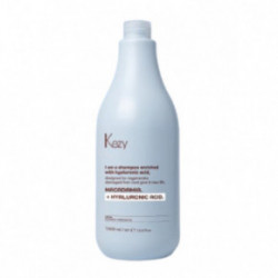 Kezy Macadamia + Hyaluronic Acid Shampoo Drėkinamasis šampūnas su hialuronu 375 ml
