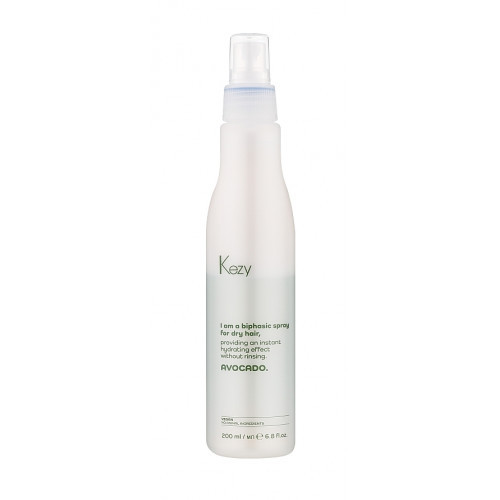 Kezy Avocado Biphasic Spray Drėkinantis dvifazis, nenuplaunams purškiklis 200ml