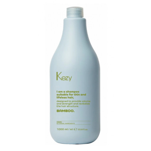 Kezy Bamboo Gentle Cleansing Shampoo Švelniai valantis šampūnas 375 ml