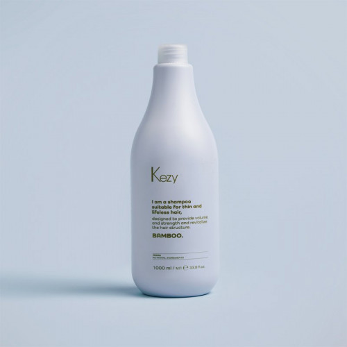 Kezy Bamboo Gentle Cleansing Shampoo Švelniai valantis šampūnas 375 ml