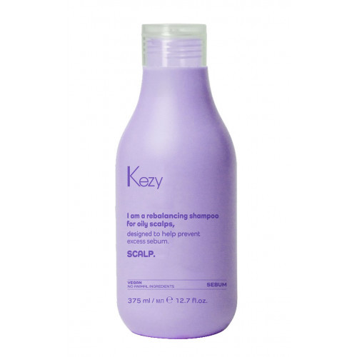 Kezy Scalp Rebalancing Shampoo Galvos odos balansą atkuriantis šampūnas 375 ml
