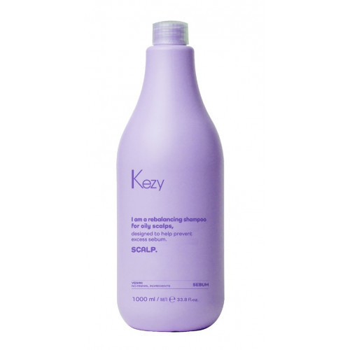 Kezy Scalp Rebalancing Shampoo Galvos odos balansą atkuriantis šampūnas 375 ml
