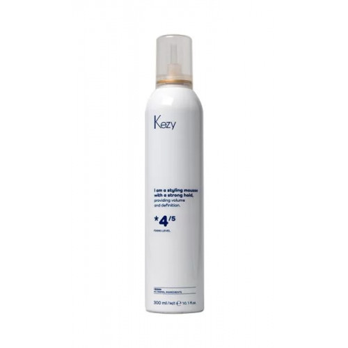 Kezy Volumizing Strong Mousse Stiprios fiksacijos plaukų putos 300ml