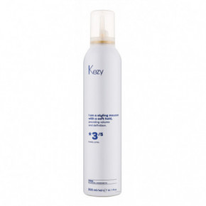 Kezy Volumizing Soft Mousse Vieglas fiksācijas matu putas 300ml