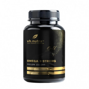Vitalharmony Omega 3 Strong Maisto papildas su žuvų taukais 60 kapsulių