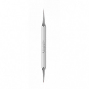 Staleks Double - Ended Brush 7mm/12mm Dvipusis teptukas nagų dizainui 1 vnt.