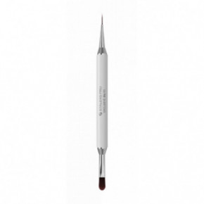 Staleks Double - Ended Brush 11mm/12mm Dvipusis teptukas nagų dizainui 1 vnt.