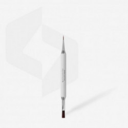 Staleks Double - Ended Brush 10mm/10mm Dvipusis teptukas nagų geliui 1 vnt.