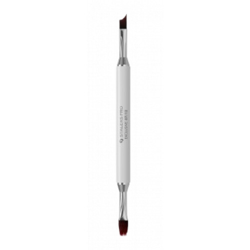 Staleks Double - Ended Brush 11mm/10mm Dvipusis teptukas nagų dizainui 1 vnt.