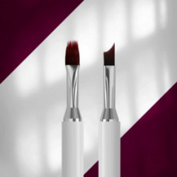 Staleks Double - Ended Brush 11mm/10mm Dvipusis teptukas nagų dizainui 1 vnt.