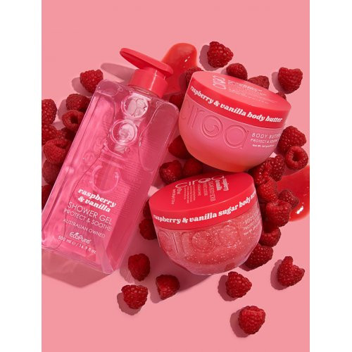 Ciroa Raspberry & Vanilla Sugar Body Scrub Cukraus kūno šveitiklis 350g