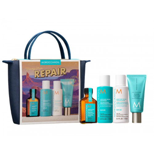Moroccanoil Repair Travel Set Plaukus atstatantis kelioninis rinkinys