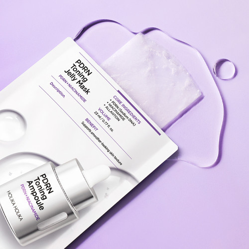 Holika Holika PDRN Toning Jelly Mask Tonizuojanti lakštinė veido kaukė 23ml