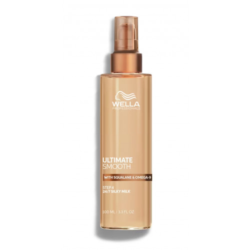 Wella Professionals Ultimate Smooth 24/7 Silky Milk Glotninantis pienelis su skvalanu ir omega-9 100ml