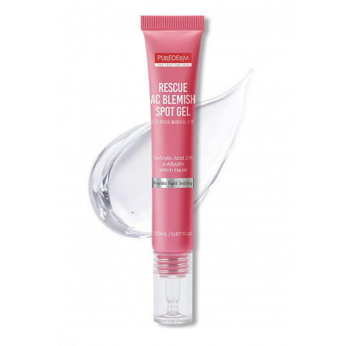 Purederm Rescue AC Blemish Spot Gel Greito poveikio gelis probleminei odai 20ml