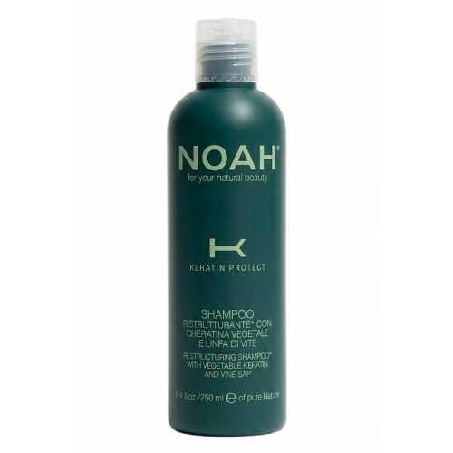 Noah Keratin Protect Restructuring Shampoo Atkuriamasis šampūnas su augaliniu keratinu 250ml