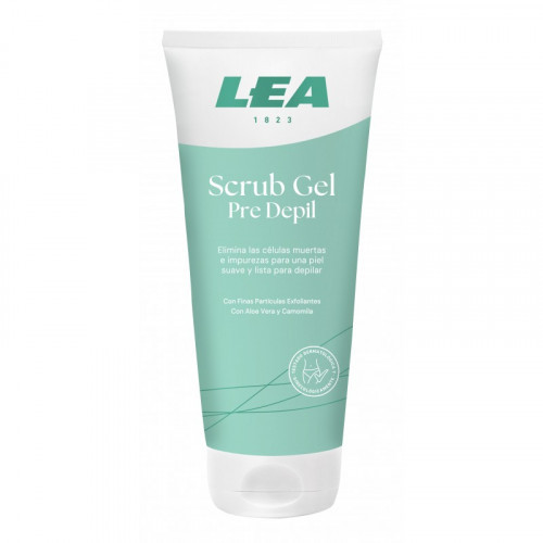 LEA Pre Depil Scrub Gel Švelnus kūno šveičiamasis gelis 200ml