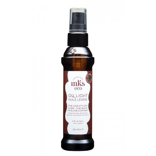 MKS eco Oil Light Fine Hair Styling Elixir Lengvas aliejus ploniems plaukams 60ml