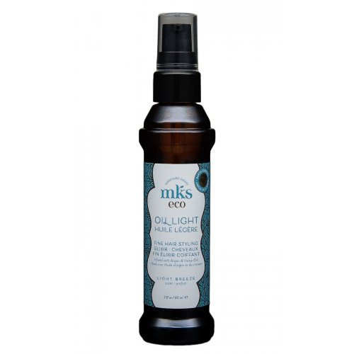 MKS eco Oil Light Fine Hair Styling Elixir Lengvas aliejus ploniems plaukams 60ml