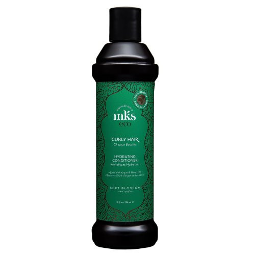 MKS eco Curly Hair Hydrating Conditioner Soft Blossom Scent Drėkinantis garbanotų plaukų kondicionierius 296ml