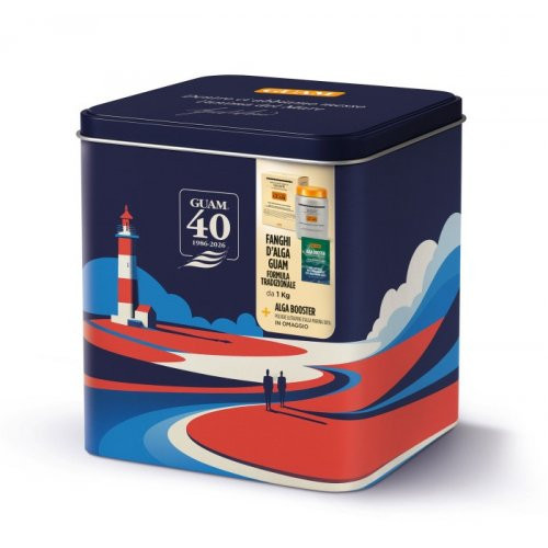 Guam Seaweed Mud Celebratory Tin Anticeliulitinis rinkinys dėžutėje