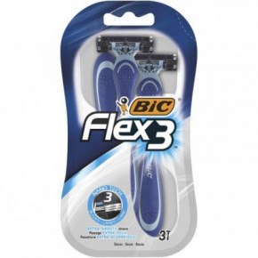 BIC Flex 3 Nano Technology Blades Vienkartinis skutimosi peiliukas 3 vnt.