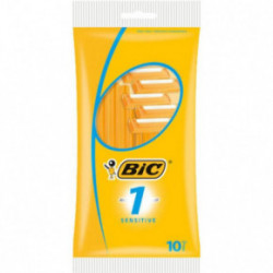 BIC Single-Blade Shavers Sensitive Vienkartiniai skutimosi peiliukai 10 vnt.