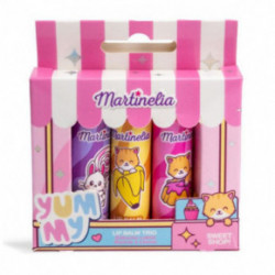 Martinelia Lip Balm Trio Yummy Lūpų balzamų rinkinys vaikams 3X3.5g