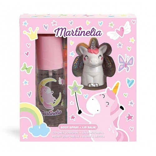 Martinelia Body Spray & Lip Balm Set Veido ir kūno rinkinys vaikams