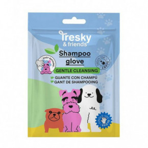 Tresky & Friends Shampoo Glove for Dogs Pirštinė-šampūnas šunims 1 vnt.