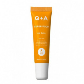 Q+A Super Food Lip Balm Minkštinantis lūpų balzamas 10ml