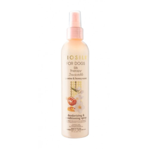 Biosilk For Dogs Deodorizing & Conditioning Spray Kvapus neutralizuojantis ir kondicionuojantis purškiklis šunims 237ml